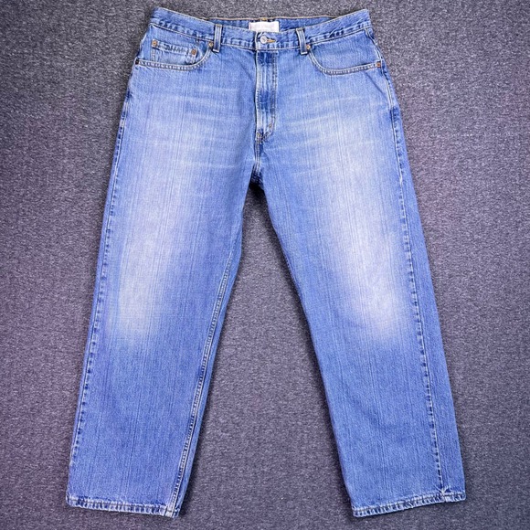 Levi's Other - VTG Levis 569 Jeans Men 36x30 Blue Denim Casual Baggy Loose Straight Relaxed Y2K
